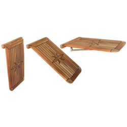 Bordplade balcony 75 x 51 teak