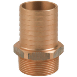 Guidi slangestuds 1/2" x 16mm bronze