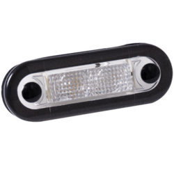Hella led lampe til indbygning 12v 0.5w 79 x 22mm rødt lys