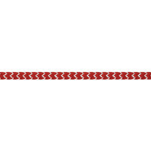Liros Dyneema Spi 8mm rød-hvid