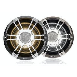 Fusion 6.5 Højttalersæt Chrome + LED