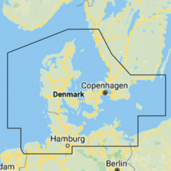C-map y205 discover, danmark "kun ved køb af plotter"