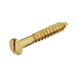 TRÆSKRUE MESSING DIN95 LH 3,5 X 25MM