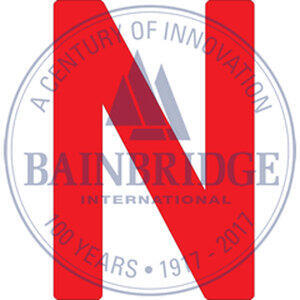 Bainbridge Sail Letters 230mm Red N