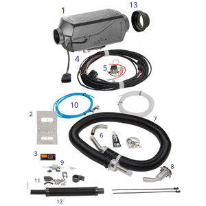 Marine Airtroninc D4R, M3, 12 volt komplet