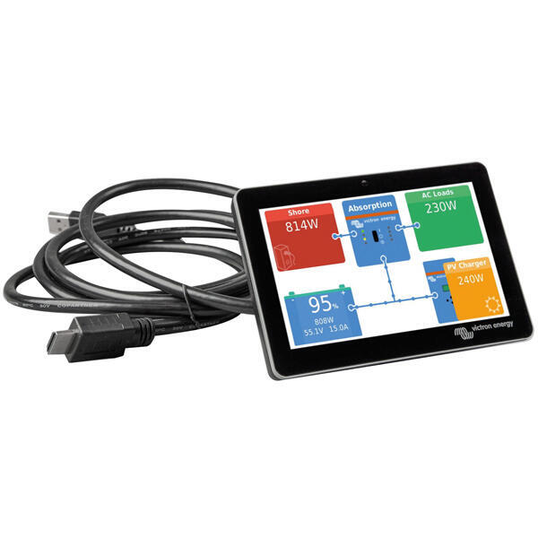 Victron gx touch 50, touch display.