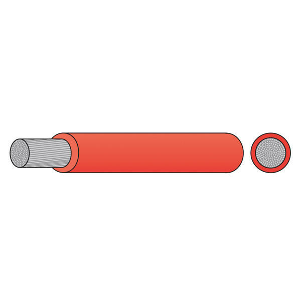 Oceanflex marinekabel fortinnet sort 95mm2 10m