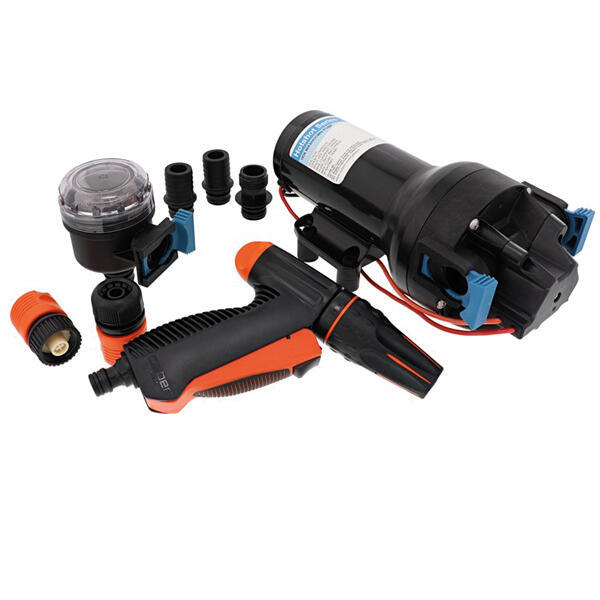 Jabsco spulepumpe sæt hotshot hd6 12v 23lpm 4,8bar