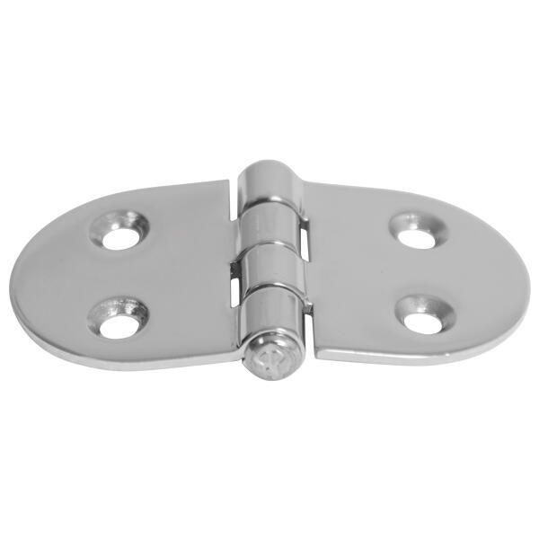Roca hængsel centreret aksel 74x40mm aisi 316