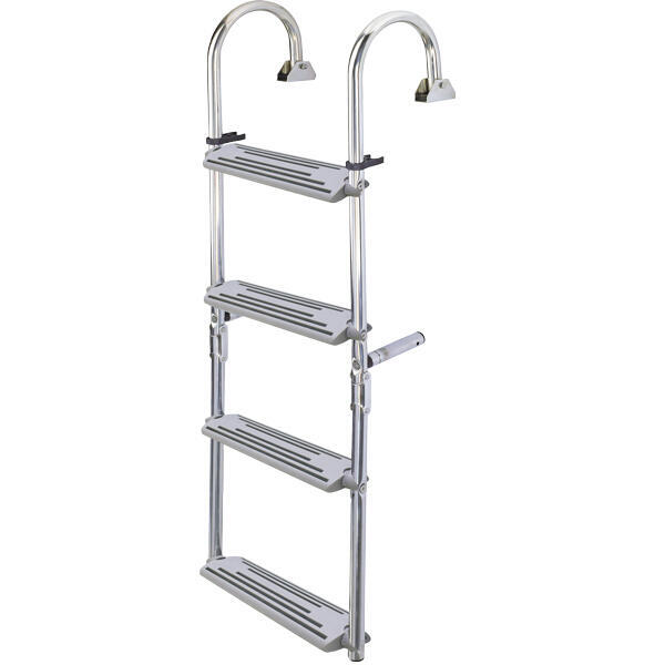 Badestige rf stål 5 trin 2 + 3,1300 x 405mm nuova rade