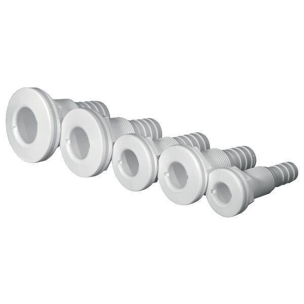 Trudesign gennemføring komposit hvid 2" 50mm