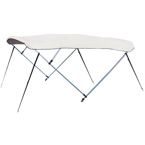 Bimini top 3-arm alu. rør ø25mm hvid b170-180cm h110cm
