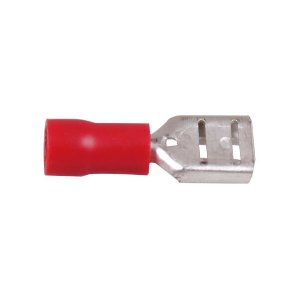 Fladstik hun blå 6,4x0.8mm 10stk