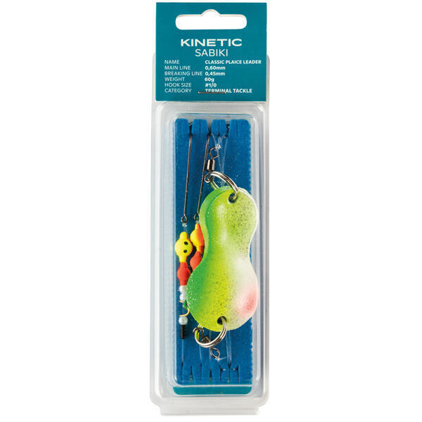 Kinetic sabiki plaice leader/spoon 60g royal