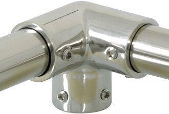 Hjørnestykke ø22mm - 90° rf