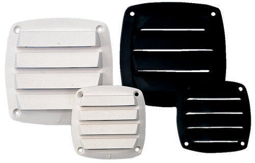 Roca ventilgælle 4" hvid 125x125x100mm