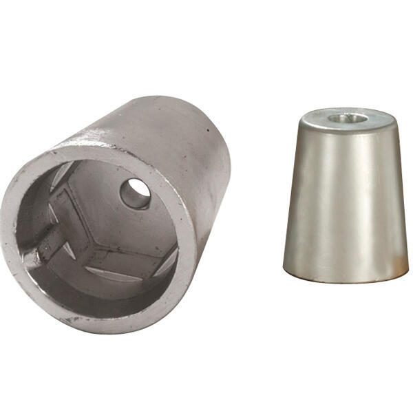 Zink møtrik til sekskantet aksel 50 MM
