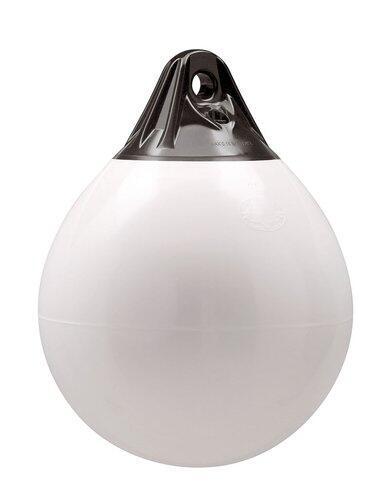 Polyform a4 jordbær fender 550x710mm hvid med blå top