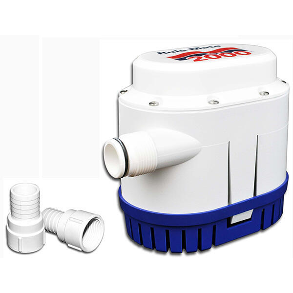 Rule-mate 2000gph fuldaut. 24v