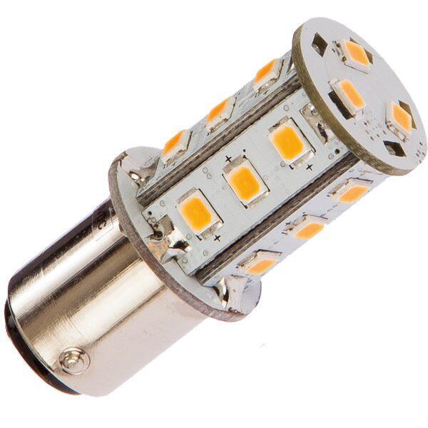 Nauticled lanterne pære bay15d ø23x55mm 10-35vdc 3,6/25w
