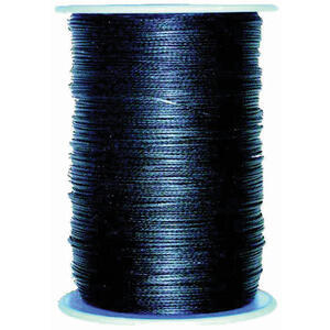 Liros Taklegarn 1,5mm sort vokset 500 m