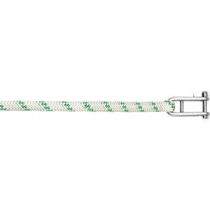 Liros LSP-32 fald m/sjækel  8mm x 30 mtr hvid/grøn