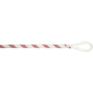Liros Dynamic P fald m/loop 10mm x 30 mtr hvid/rød