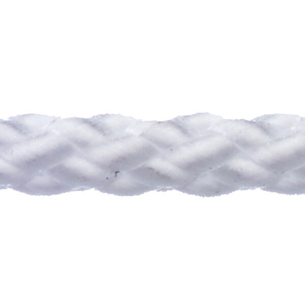 Robline polyester 8 line 4mm hvid 200m