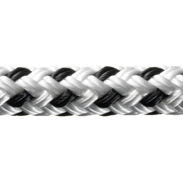 Robline rio 14mm hvid/sort 100m