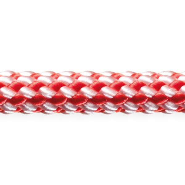 Robline dinghy control 3mm hvid/rød 100m