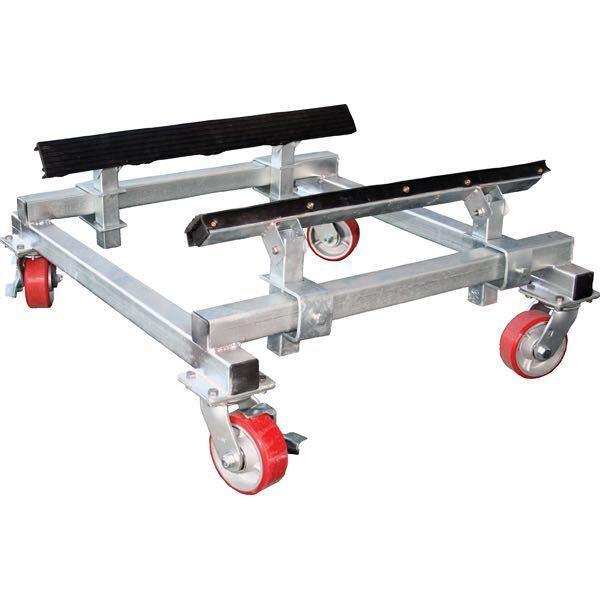 Båd vogn - galvaniseret 1500kg
