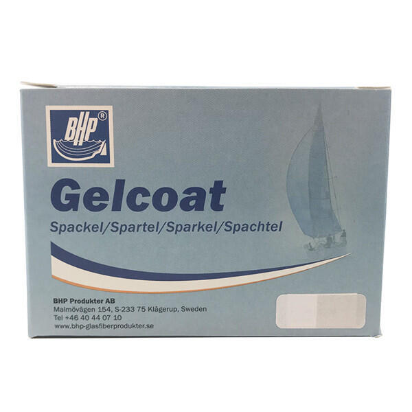 BHP Gelcoat spartelmasse Hvid 30035, 100g+7g hærder