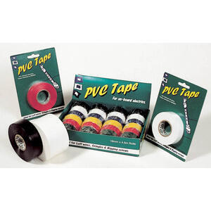 PSP PVC Tape  19mmx20m  Black