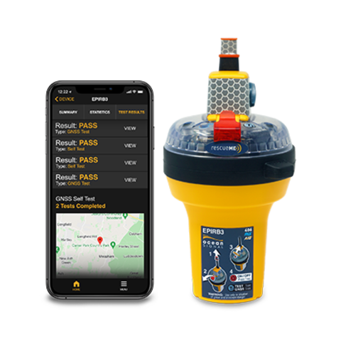 Ocean Signal rescueME EPIRB3 Cat.2 m. GPS, AIS, RLS + NFC 702S-03932