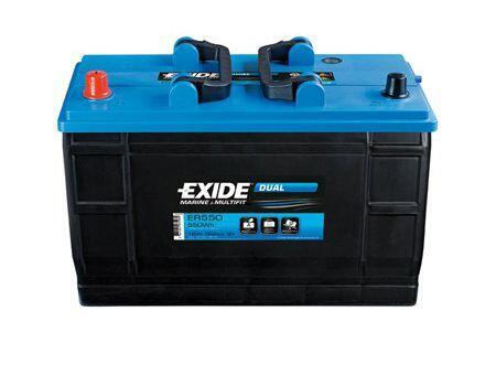 Exide DUAL - ER550 12V 115Ah