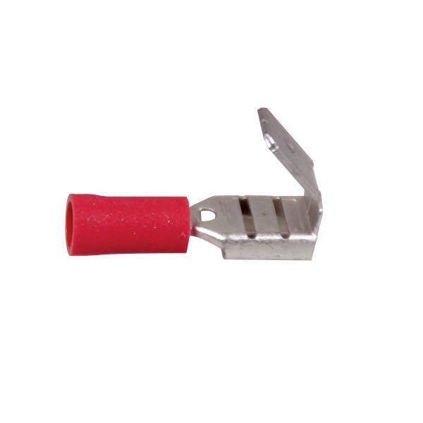 Fladstik fordeler rød 6.4x0.8mm
