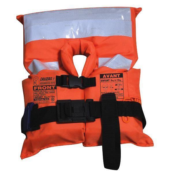Redningvest solas godkendt lsa code 2010 -str. 0-15kg