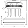 Ronstan spil 40 QT Orbit quicktrim
